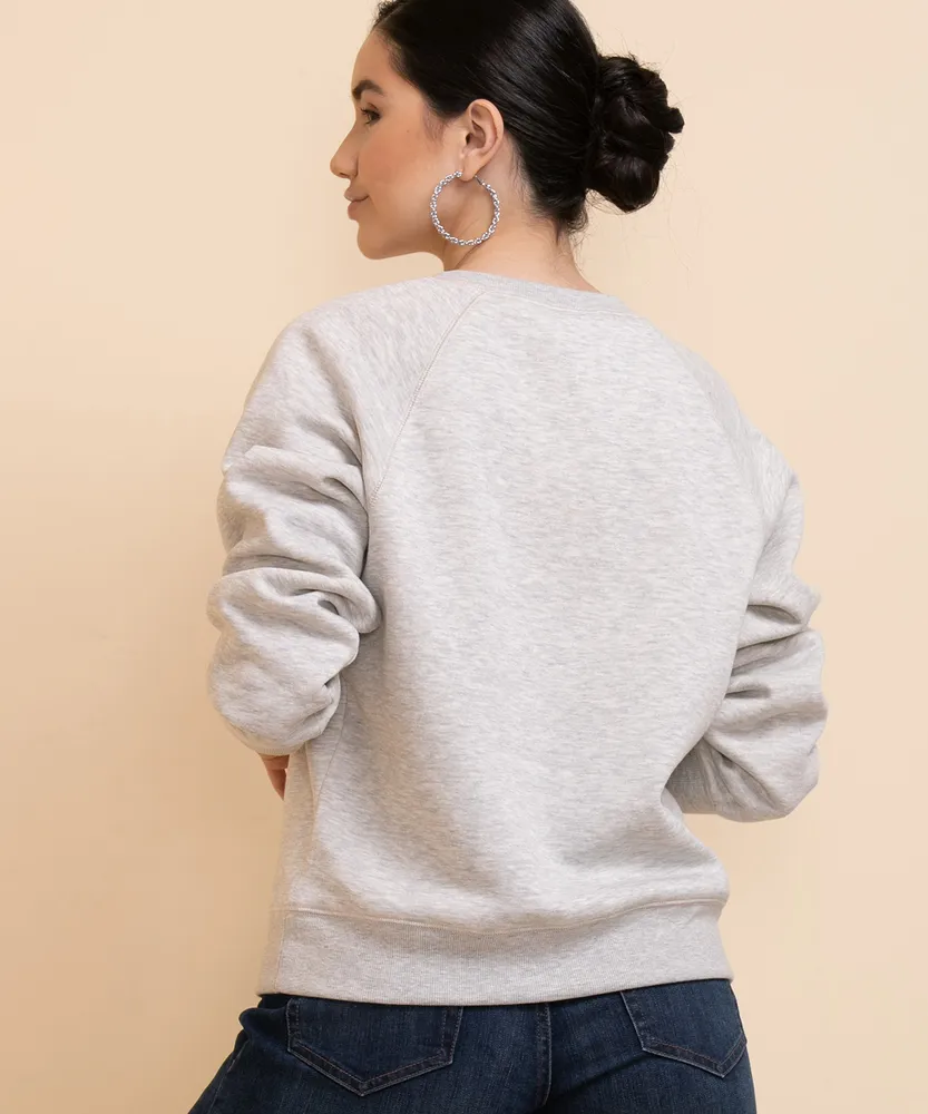 Long Sleeve Raglan Sweatshirt