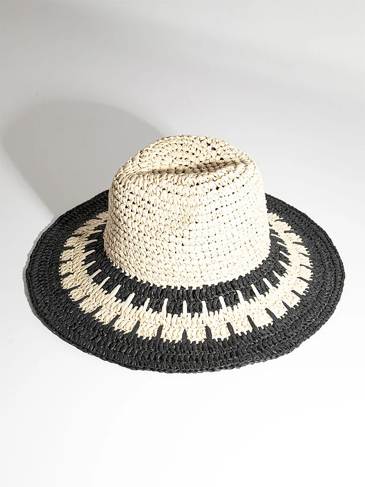 Wide Brim Straw Hat