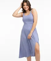 Front Slit Tank Dress