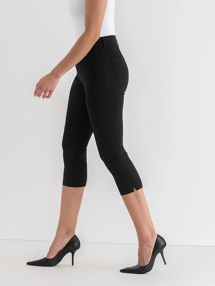 Harlow Skinny Capri Pant Microtwill