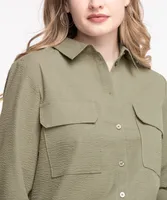 Utility Button Down Shirt