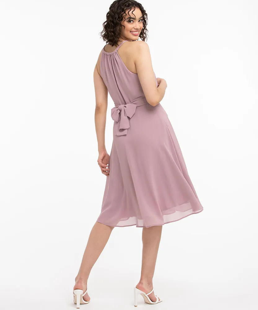 Braided Halter Dress