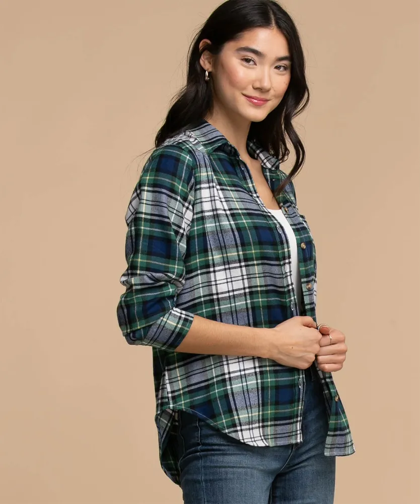 Plaid Flannel Shirt