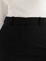 Evan Crepe Mini Skirt