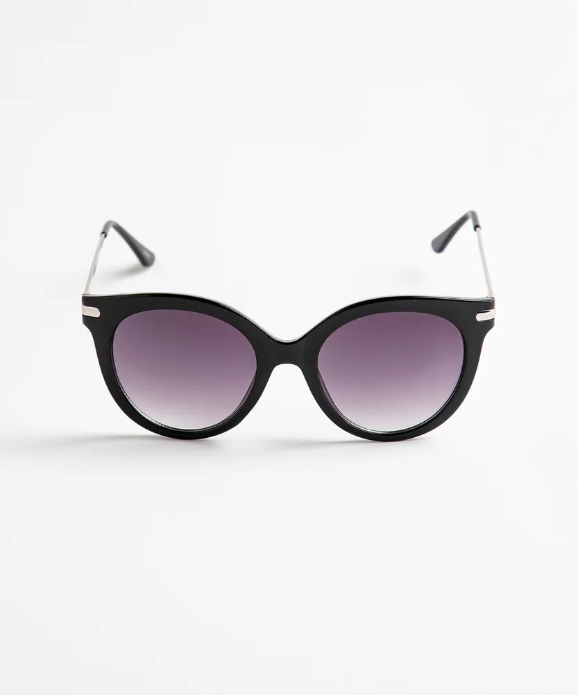 Black Round Sunglasses