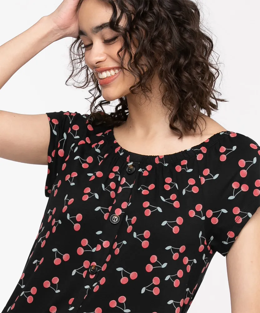 EcoVero™ On/Off Shoulder Top