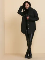 Zia Wool Blend Shirt Jacket