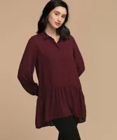 Ruffled Tunic Shirt