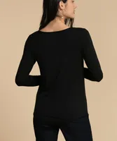 Eco-Friendly Ruched Front Essential Top