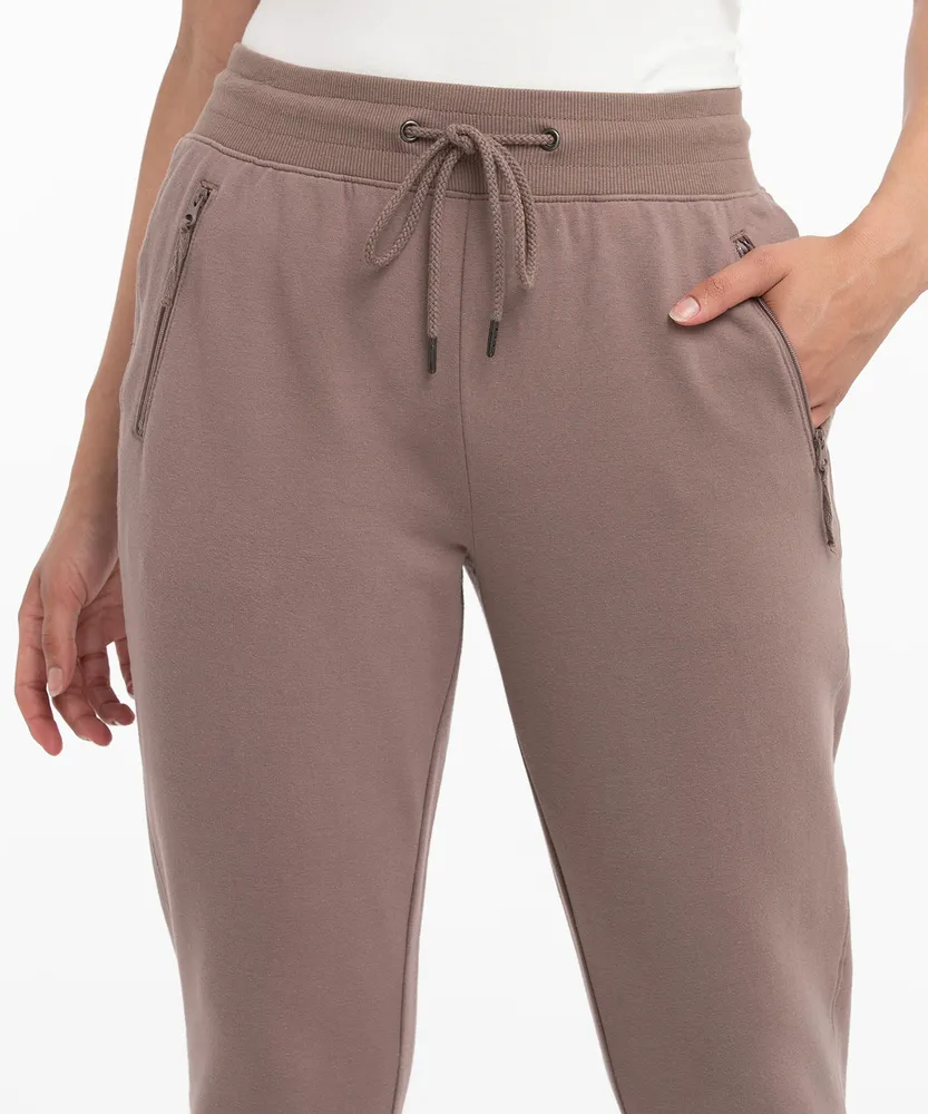 French Terry Zipper Pocket Jogger