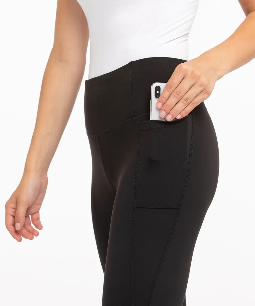 Black Active Legging - Regular Inseam