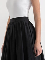 Poplin Full Skirt