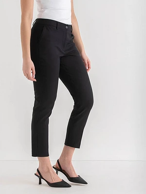 Syd Slim Straight Skimmer Pant Sateen