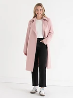 Belted Trench Coat Blazer