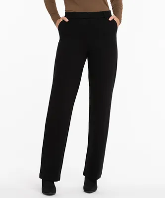 Ponte Fly Front Trouser Black