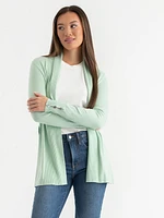 Side Tab Button Cardigan