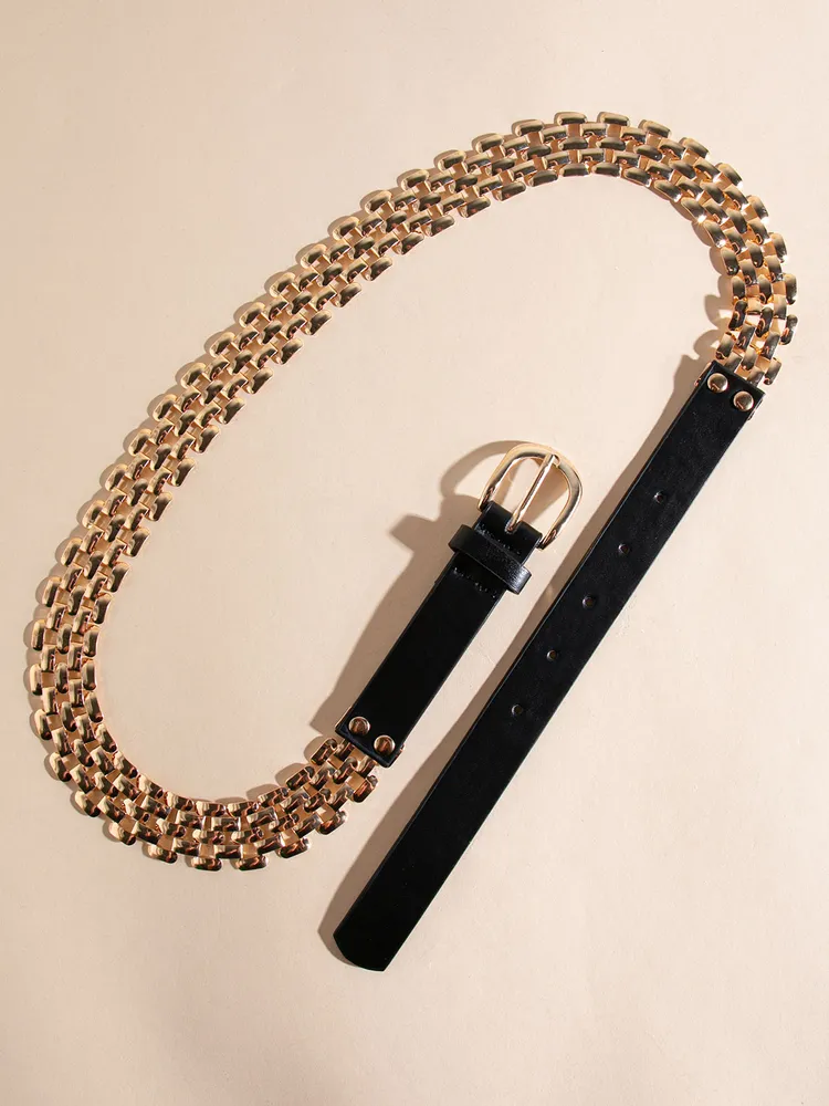 Gold Link Chain Belt