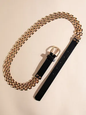 Gold Link Chain Belt