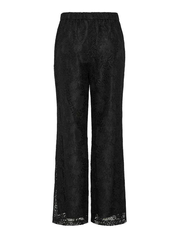 Bosulla Wide Leg Lace Pants