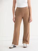 Soft Cotton Straight Leg Pant