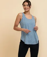 Sleeveless Tank Style Blouse