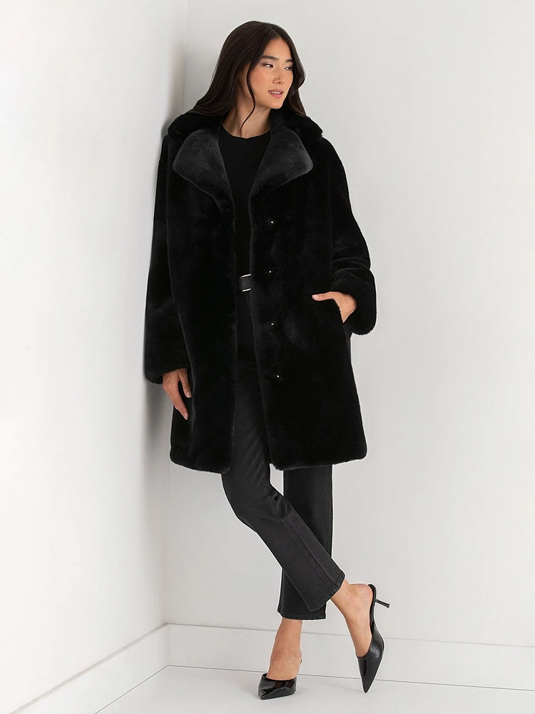 Stella Faux Fur Coat