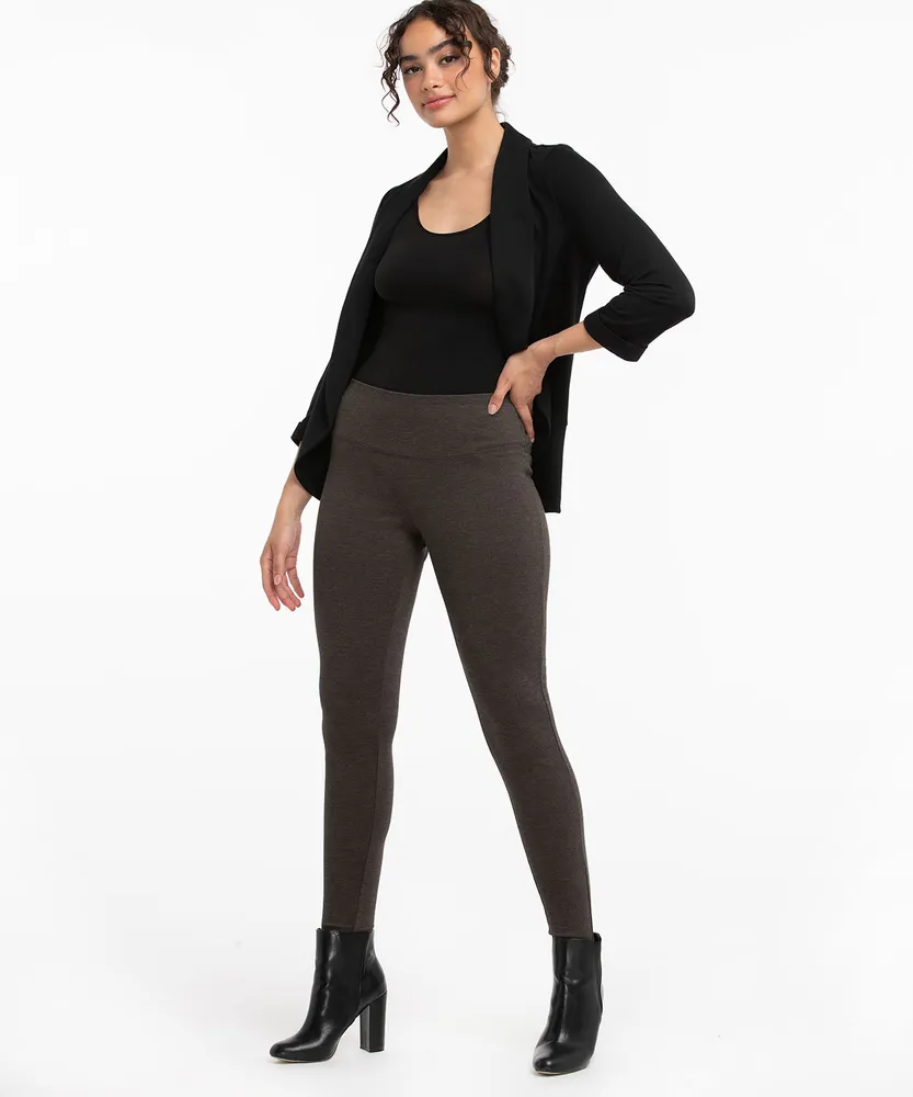 Ponte Instant Smooth™ Legging Shitake Melange