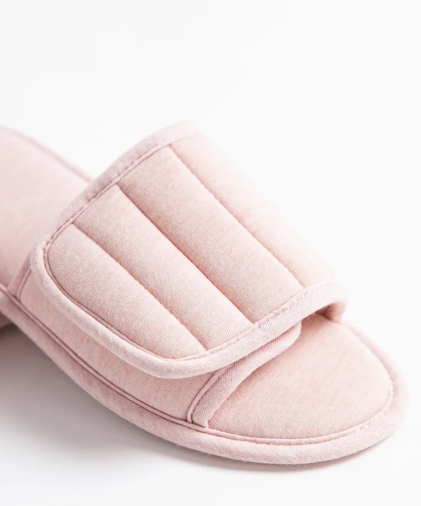 Padded Velcro Terry Slipper