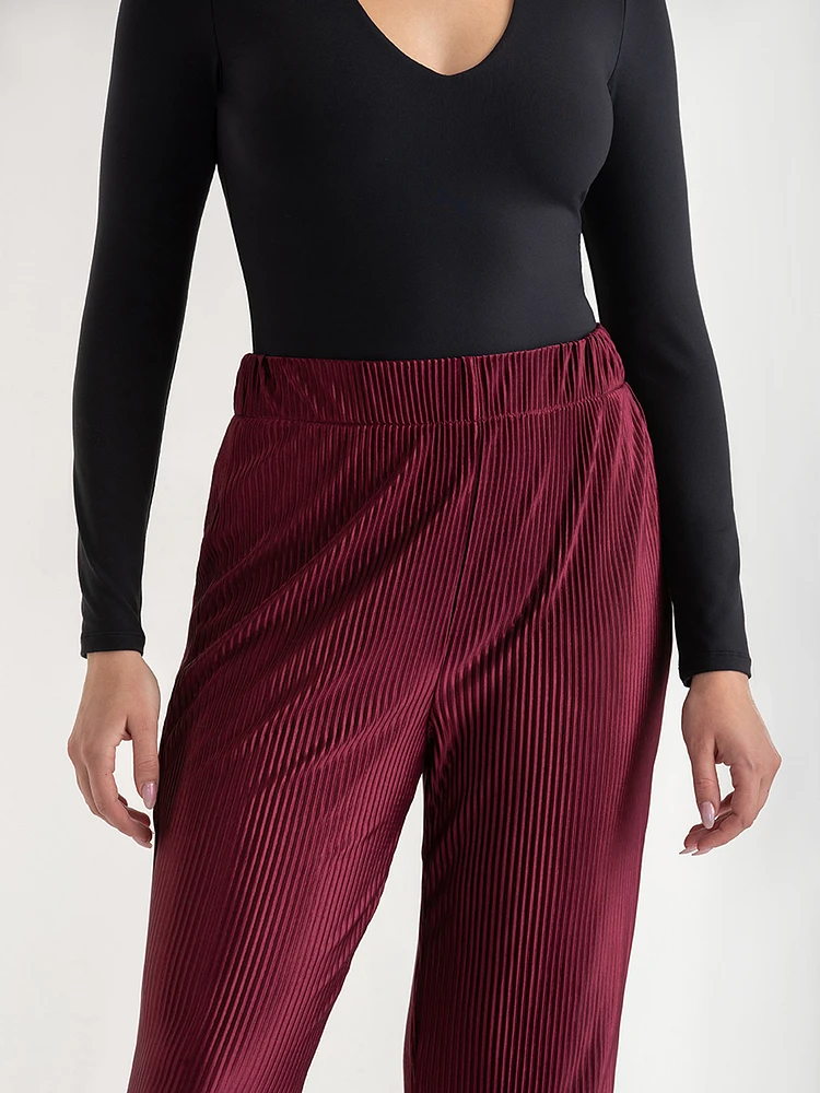 Plisse Pant