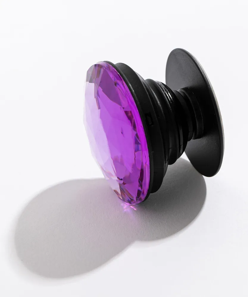 Purple Jewel Pop Socket