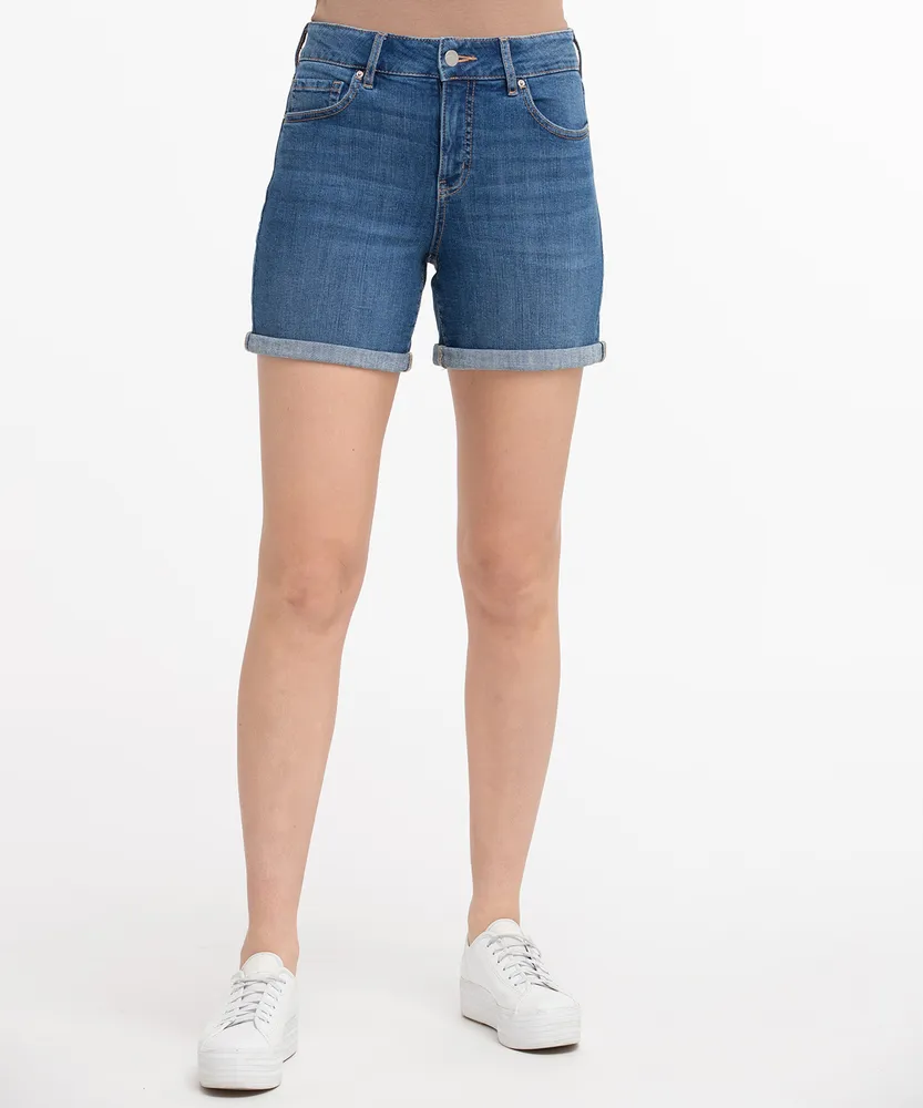 5-Pocket Relaxed Denim Short