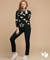 Eco-Friendly Starry Tunic Sweater