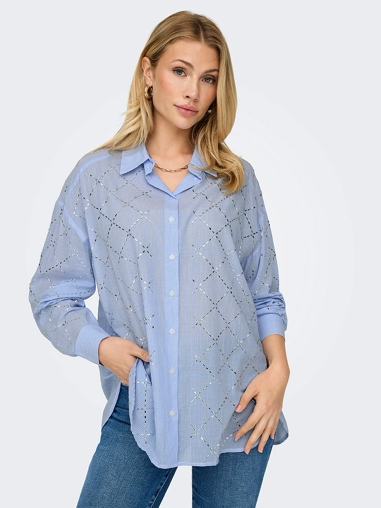 Julie Relaxed Cotton Blouse