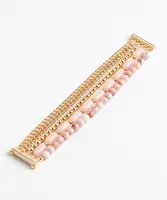 Beaded Snap Bracelet