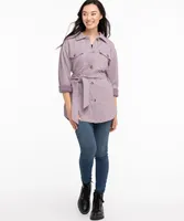 Belted Shirt Jacket