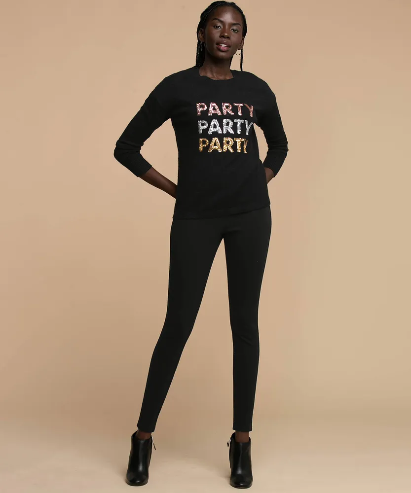 "Party Party Party" Sequin Sweater