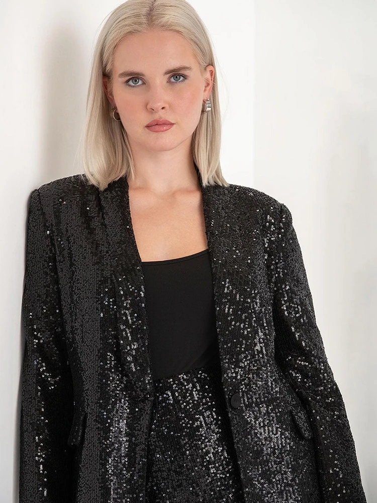 Sequin Blazer