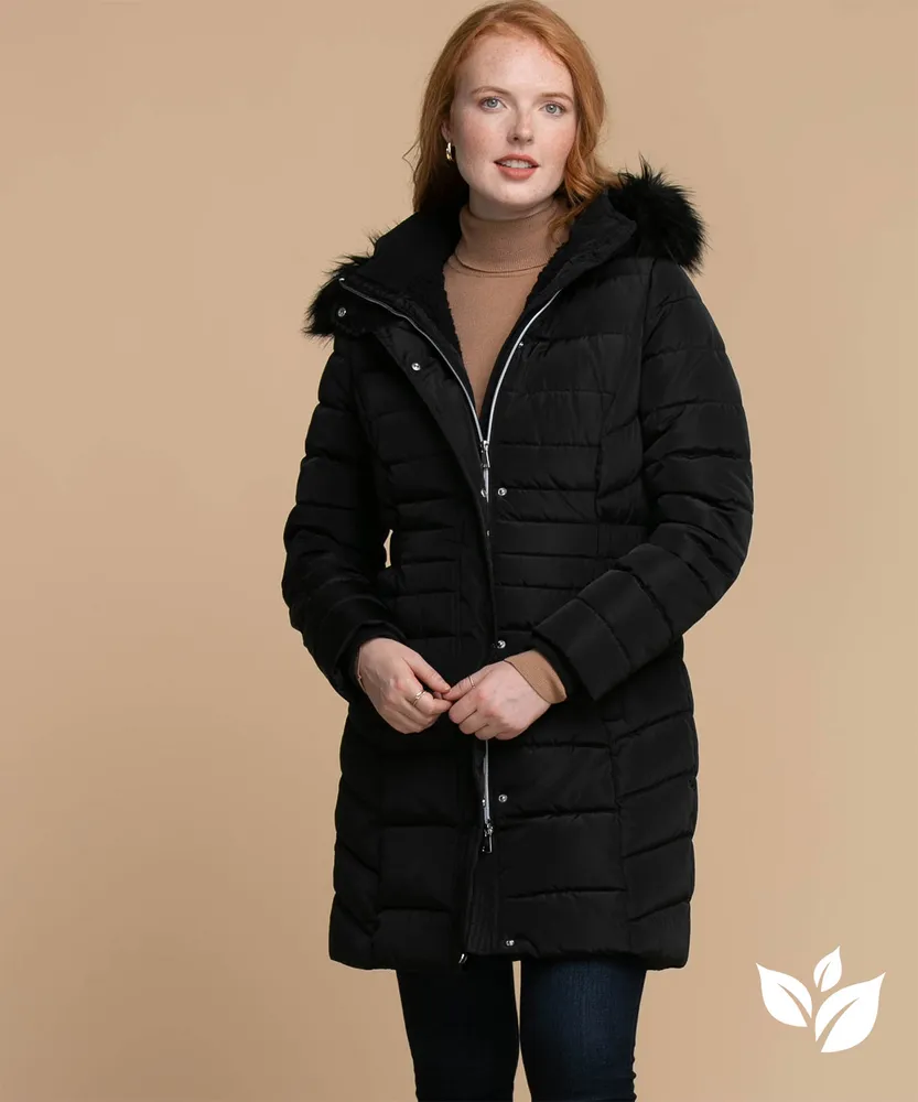 Eco-friendly Mid Length Puffer Parka