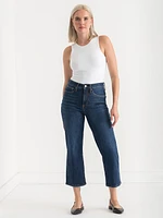 Lucy Straight Leg Cropped Jeans