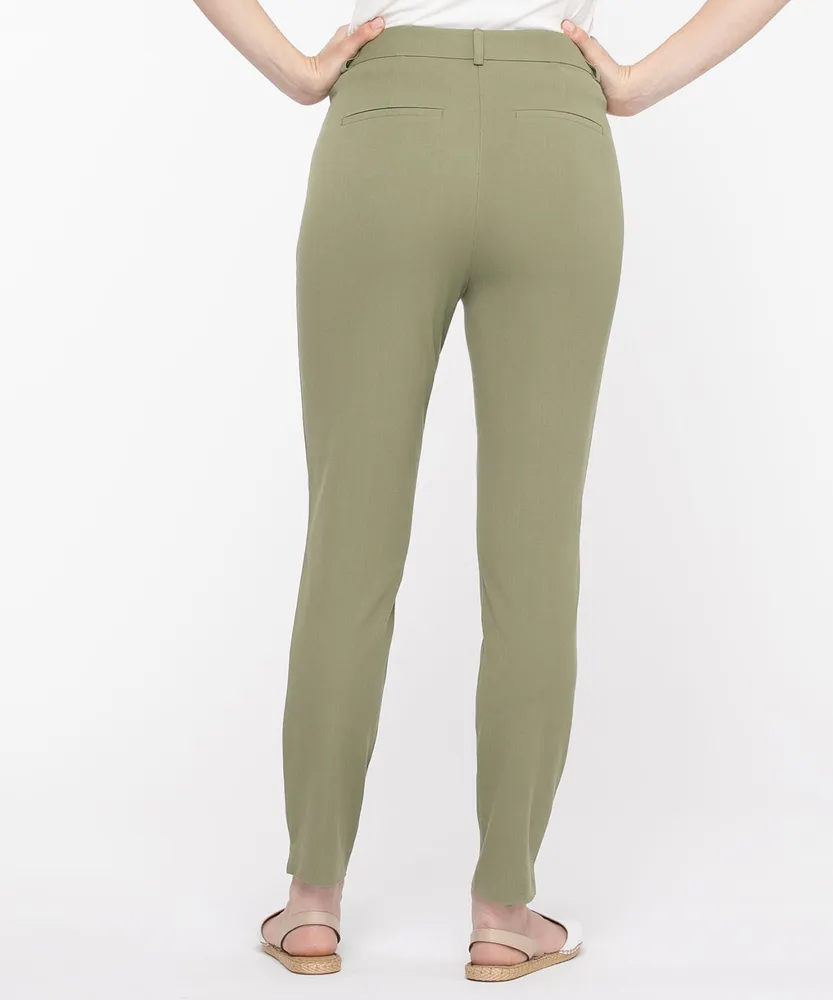 Green Perfect Stretch Skinny Leg Pant