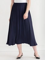 Charmeuse Midi Skirt