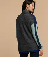 Eco-Friendly Colourblock Cardigan