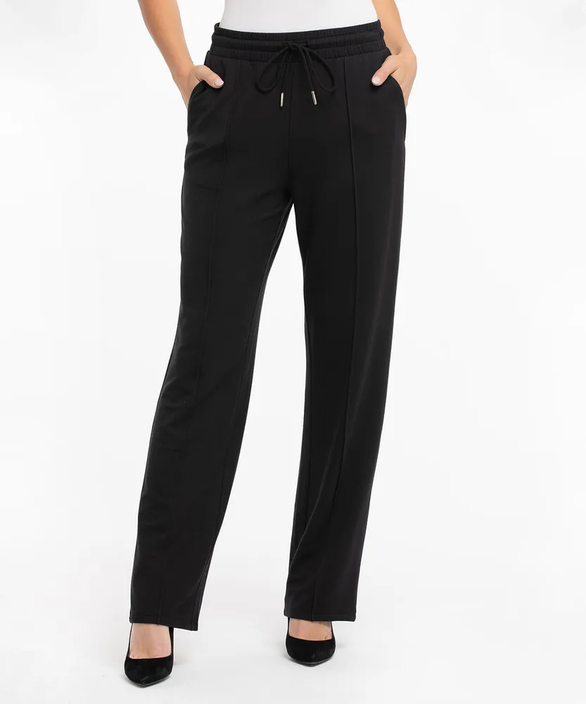 Fleece Pull On Straight Leg Pant