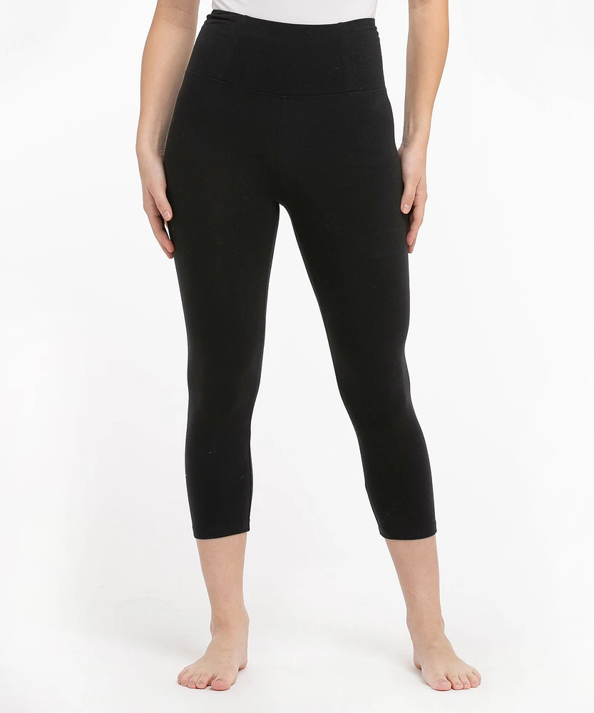 Black Cropped Legging