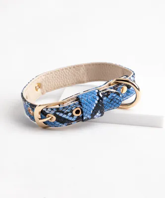 Snakeskin Pet Collar