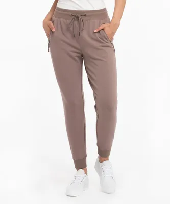 French Terry Zipper Pocket Jogger