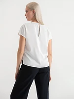 Scoop Cap Sleeve Top