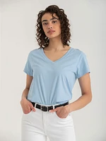 Relaxed V-Neck Tee