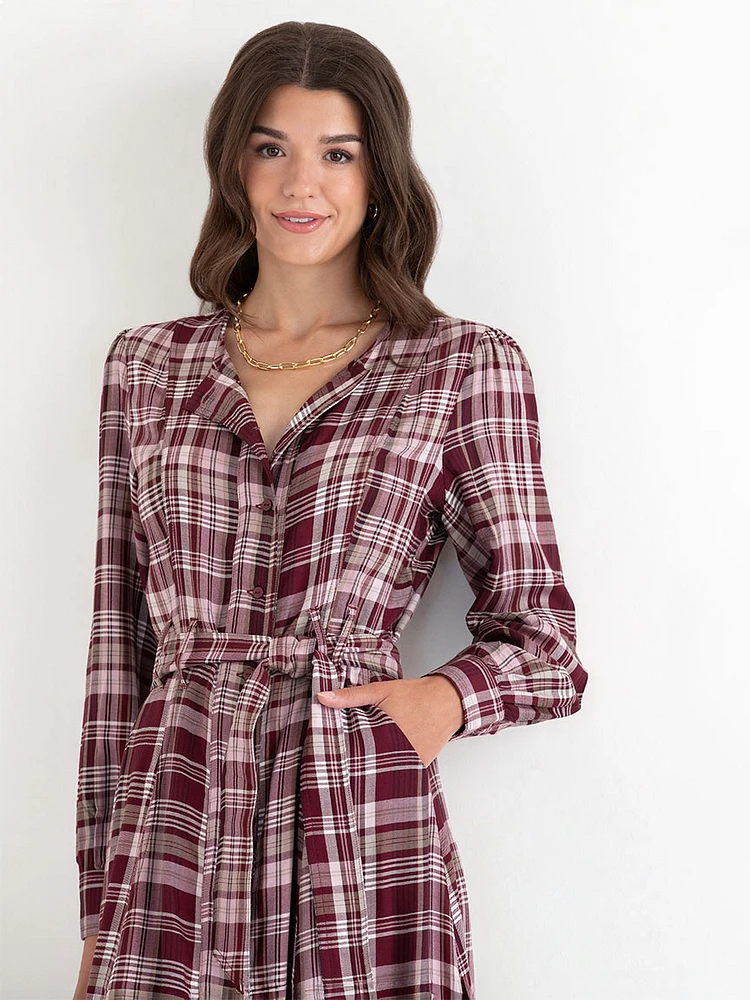 Maxi Shirtdress with Pockets