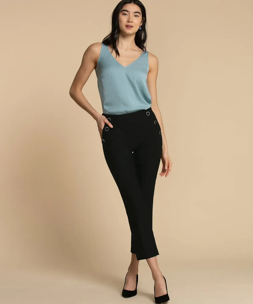 Jules & Leopold Kick Flare Pant with Nautical Detail